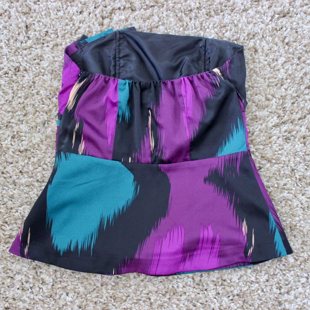 Multicolored Tube Top - Picture 2 of 4